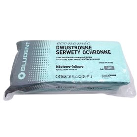 Mustaf - Serwety składane zielone - 100szt