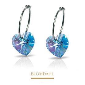 Blomdahl - NT Heart 10mm Aquamarine C