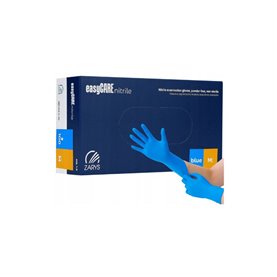 Zarys - Rękawiczki EASYCARE NITRILE rozmiar M BLUE niebieskie nitrylowe bezpudrowe (100 szt.)