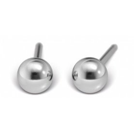 Studex - 4mm kulka kolor srebrny