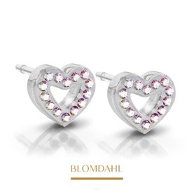 Blomdahl - MP B Heart Hollow 10mm Rainbow D