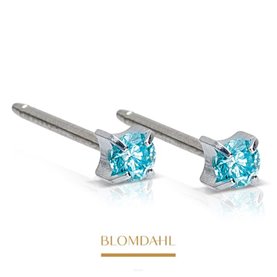Blomdahl - ST Tiffany 3mm Aqamarine (D)