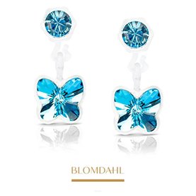 Blomdahl - MP Butterfly 5mm Aquamarine