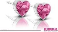 Blomdahl - CJ MP Heart Hollow 6mm Rose D