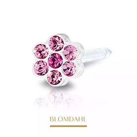 Blomdahl - MP Daisy 5mm Light Rose/Rose