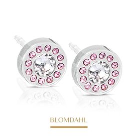 Blomdahl - MP Brilliance Halo 6mm L.Rose/Cry