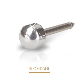 Blomdahl - Kolczyki - Zloty Tytan Medyczny - Plain 4 mm 1szt