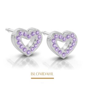 Blomdahl - MP Heart Hollow 10mm Jet (D)