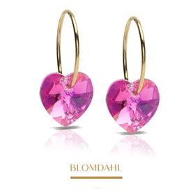 Blomdahl - NT Heart 10mm Rose C