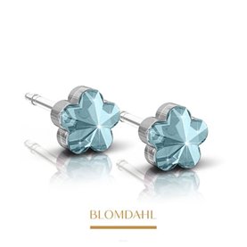 Blomdahl - Plastik medyczny - Flower Aquamarine 6mm SFJ 1szt